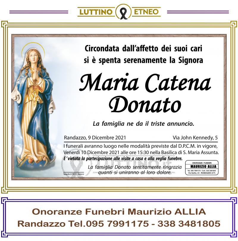 Maria Catena  Donato 